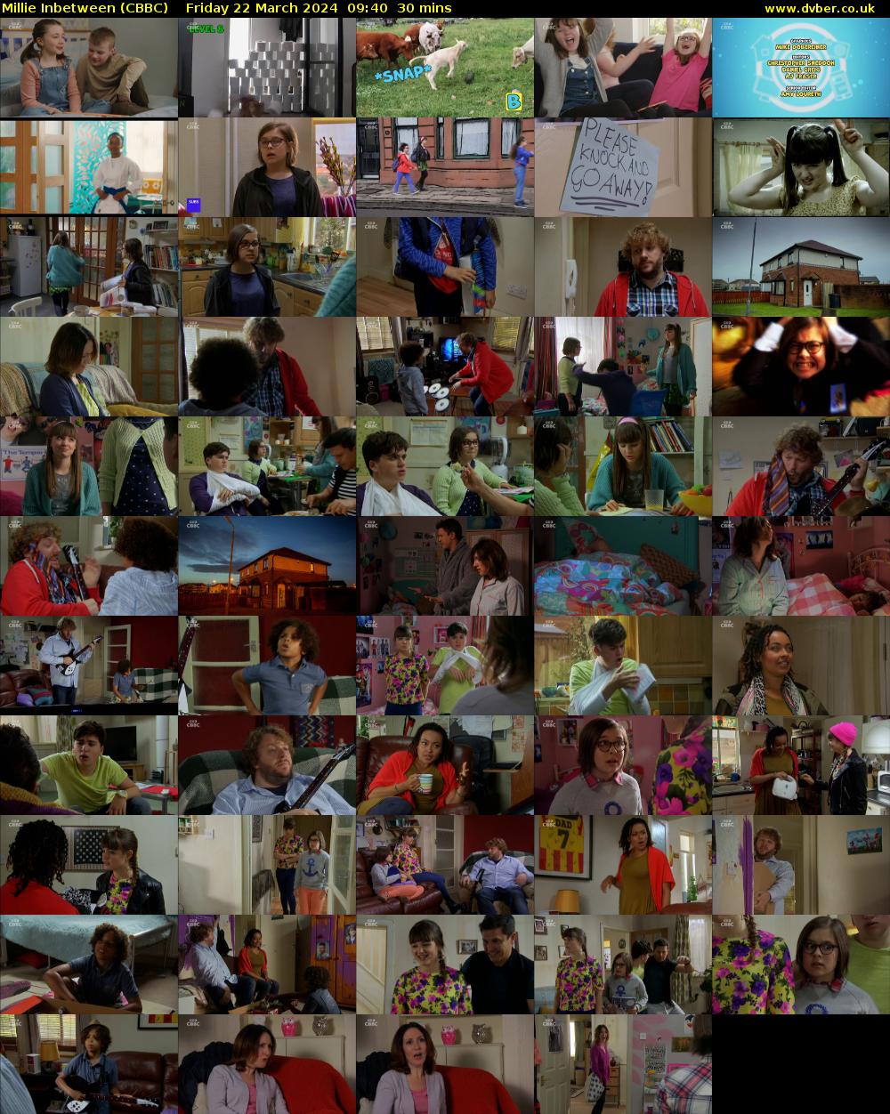 Millie Inbetween (CBBC) Friday 22 March 2024 09:40 - 10:10