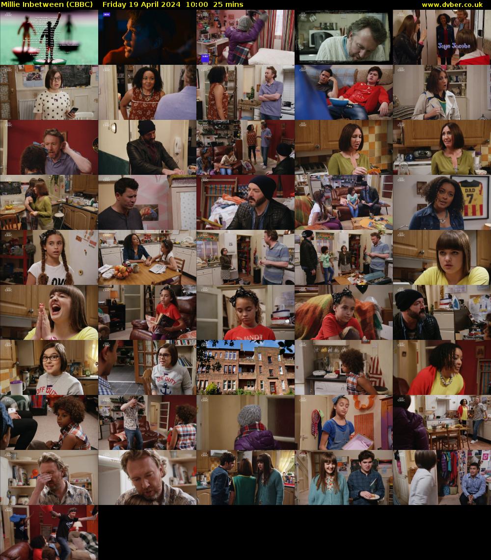 Millie Inbetween (CBBC) Friday 19 April 2024 10:00 - 10:25