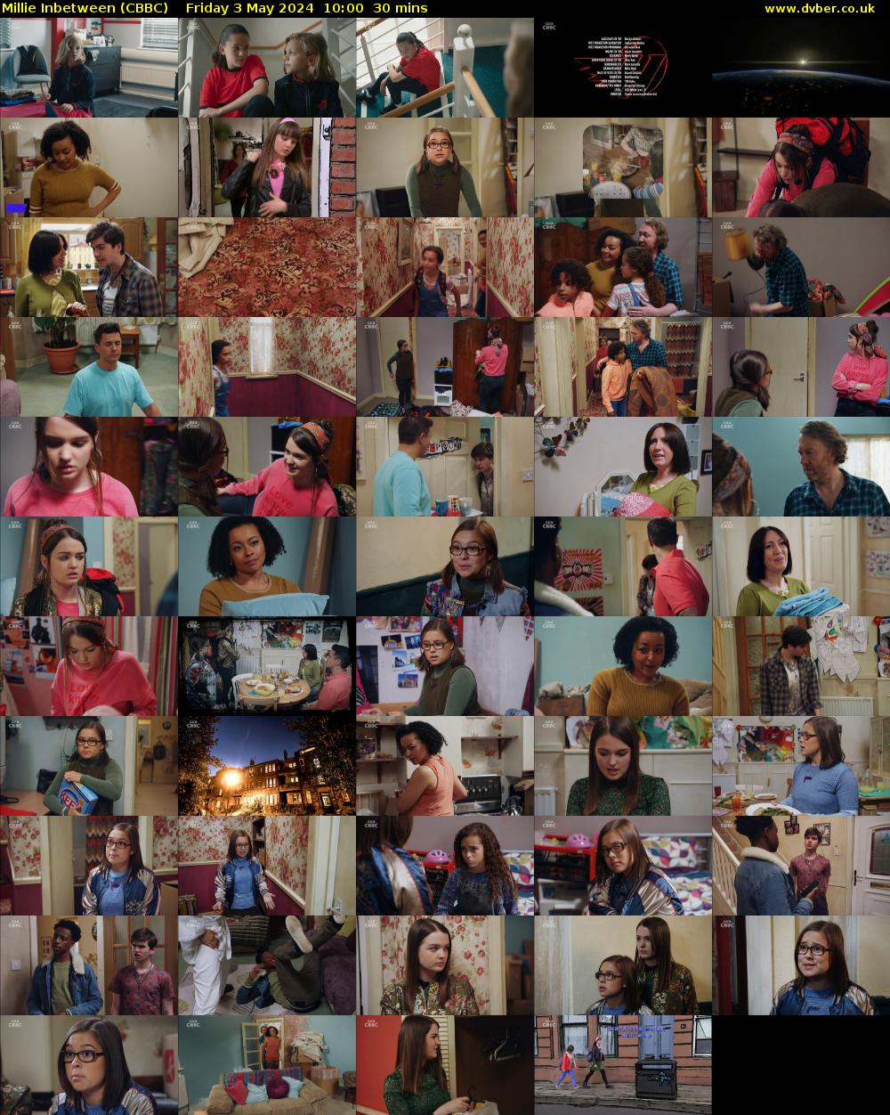 Millie Inbetween (CBBC) Friday 3 May 2024 10:00 - 10:30