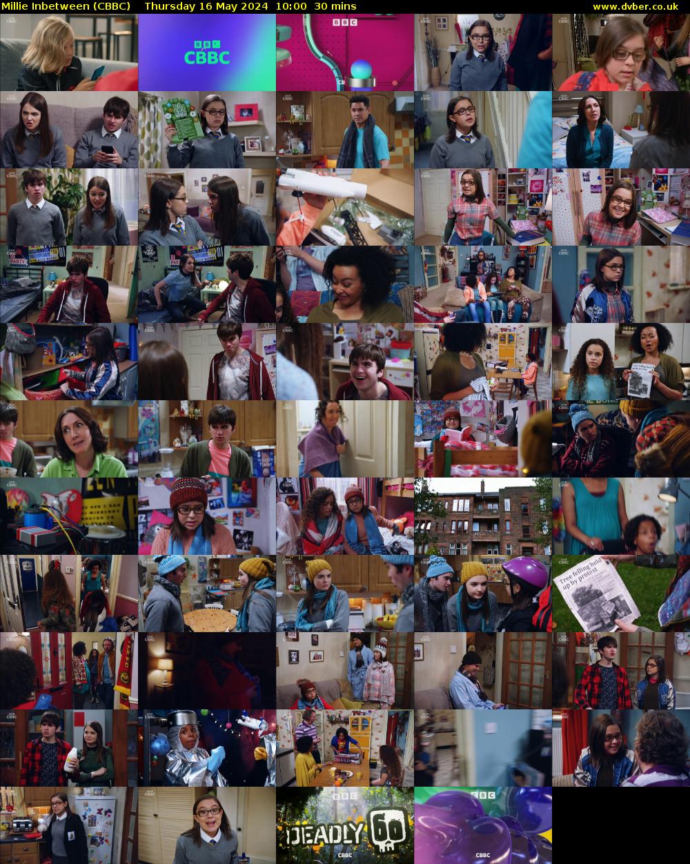 Millie Inbetween (CBBC) Thursday 16 May 2024 10:00 - 10:30