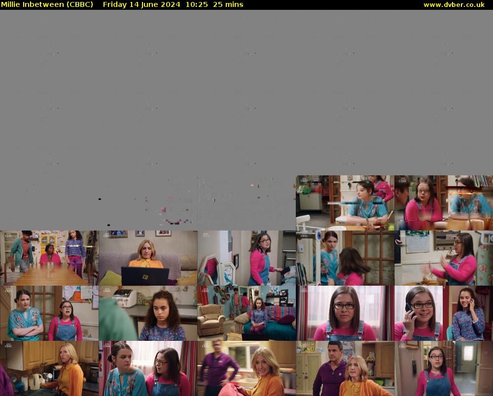 Millie Inbetween (CBBC) Friday 14 June 2024 10:25 - 10:50