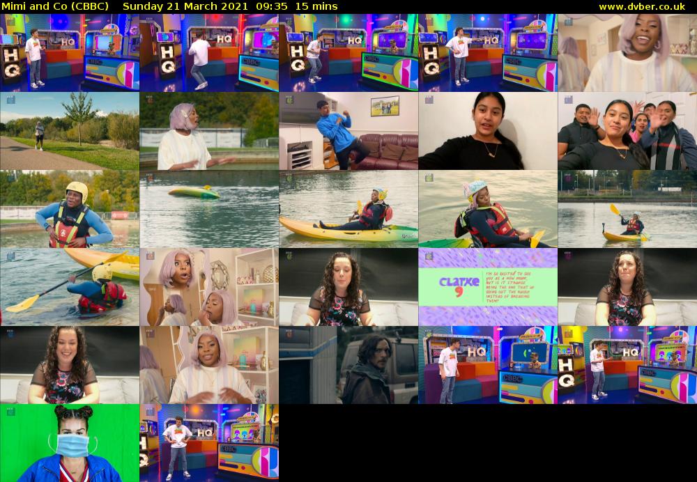 Mimi and Co (CBBC) Sunday 21 March 2021 09:35 - 09:50