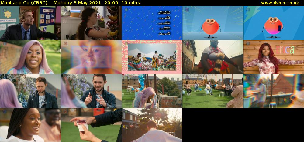 Mimi and Co (CBBC) Monday 3 May 2021 20:00 - 20:10