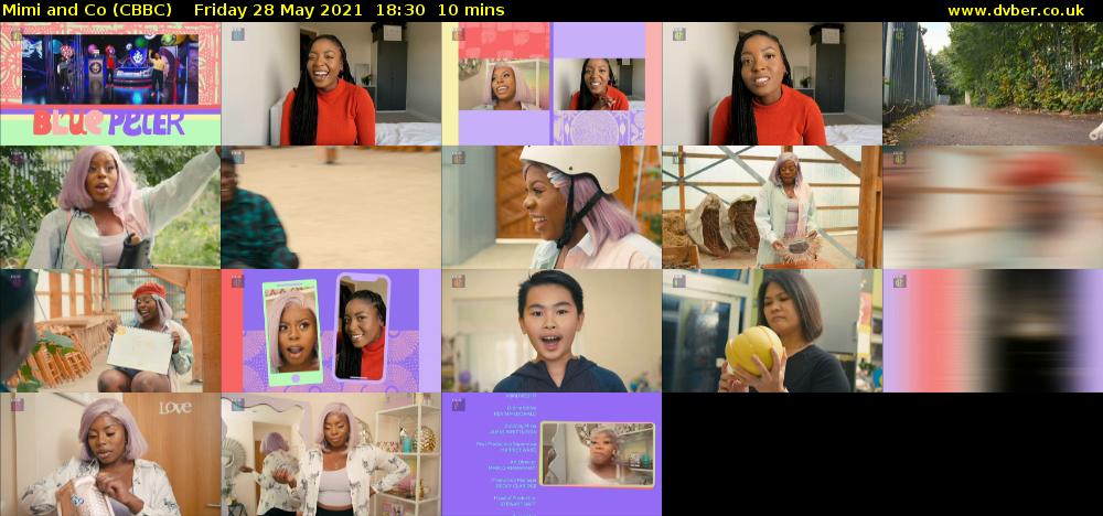 Mimi and Co (CBBC) Friday 28 May 2021 18:30 - 18:40