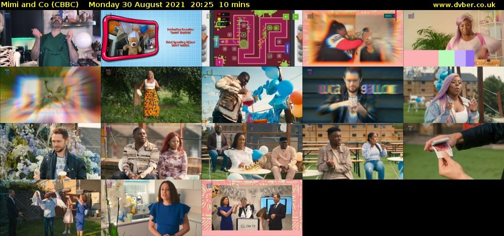 Mimi and Co (CBBC) Monday 30 August 2021 20:25 - 20:35