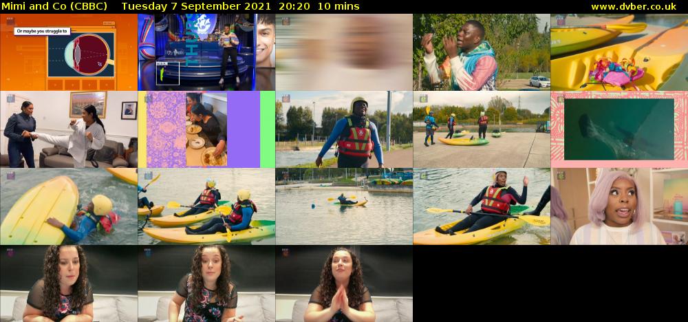 Mimi and Co (CBBC) Tuesday 7 September 2021 20:20 - 20:30