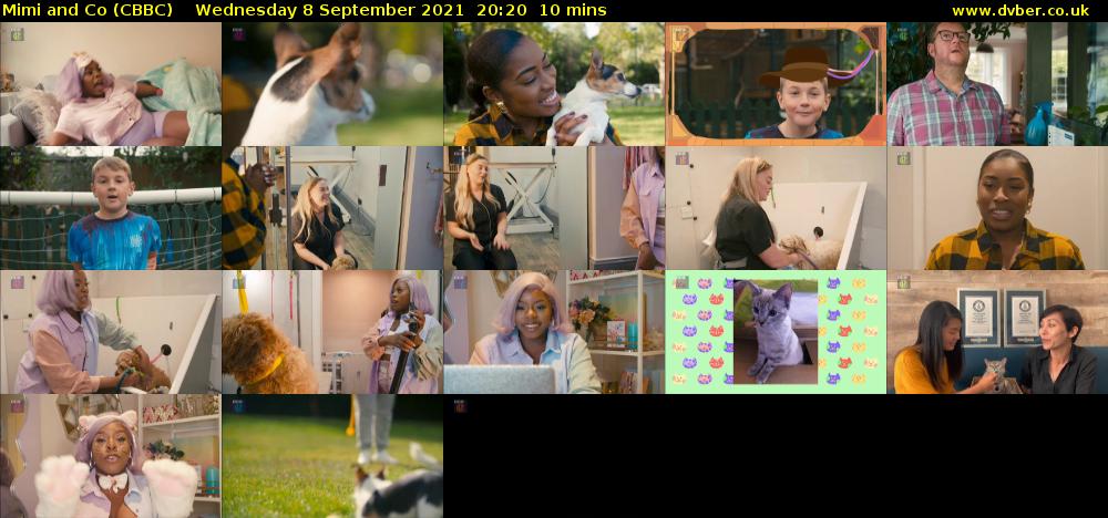 Mimi and Co (CBBC) Wednesday 8 September 2021 20:20 - 20:30