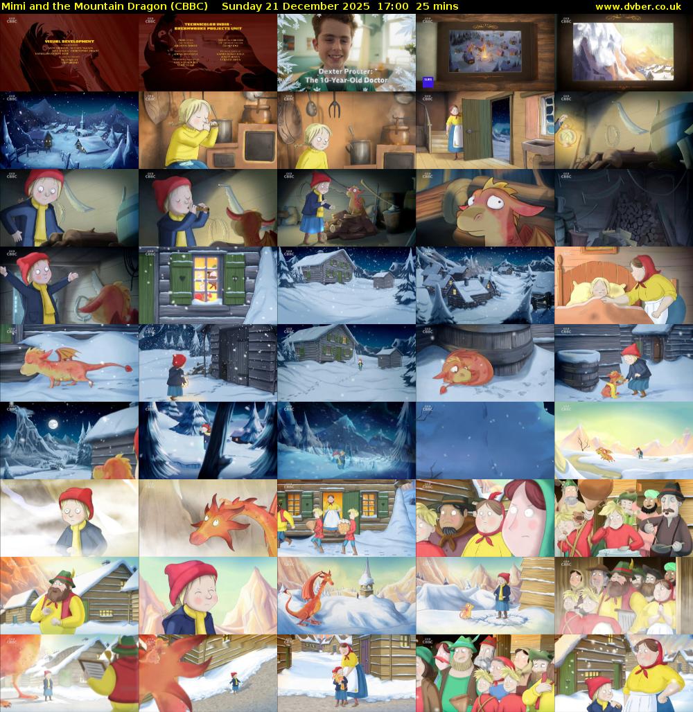 Mimi and the Mountain Dragon (CBBC) Sunday 21 December 2025 17:00 - 17:25