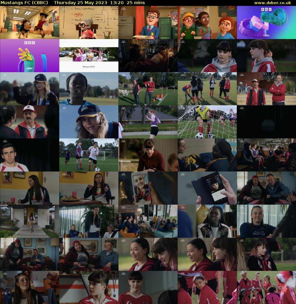 Mustangs FC (CBBC) Thursday 25 May 2023 13:20 - 13:45