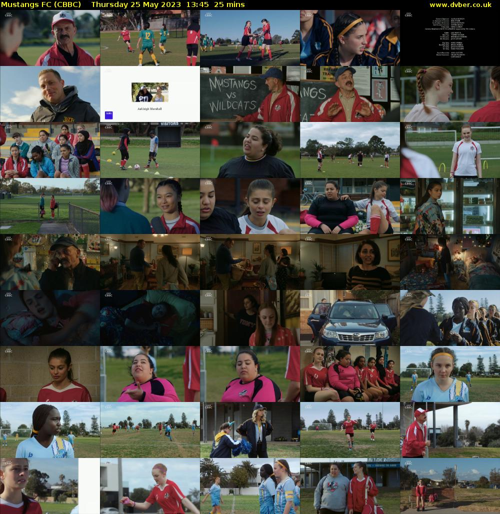 Mustangs FC (CBBC) Thursday 25 May 2023 13:45 - 14:10