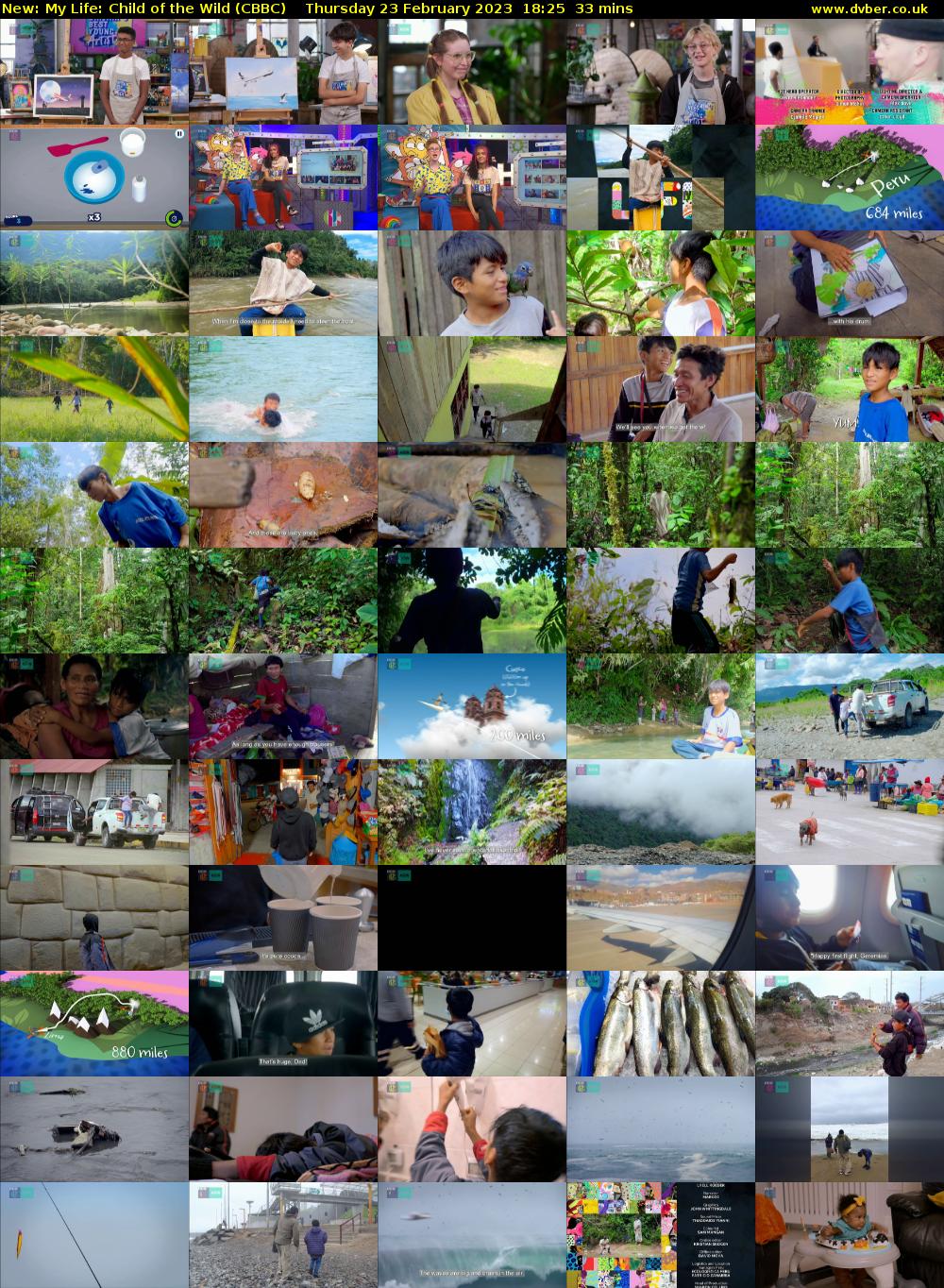 My Life: Child of the Wild (CBBC) Thursday 23 February 2023 18:25 - 18:58