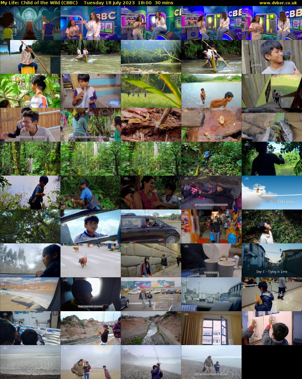 My Life: Child of the Wild (CBBC) Tuesday 18 July 2023 18:00 - 18:30
