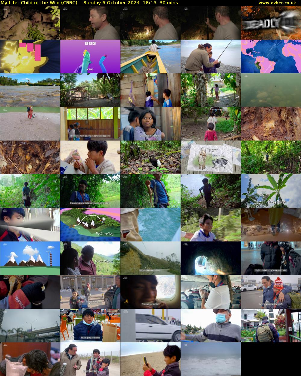 My Life: Child of the Wild (CBBC) Sunday 6 October 2024 18:15 - 18:45