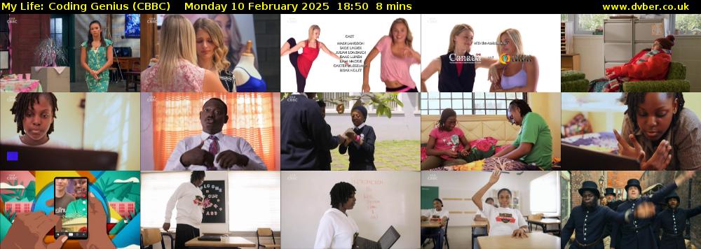 My Life: Coding Genius (CBBC) Monday 10 February 2025 18:50 - 18:58