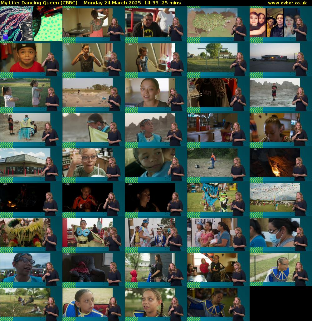 My Life: Dancing Queen (CBBC) Monday 24 March 2025 14:35 - 15:00