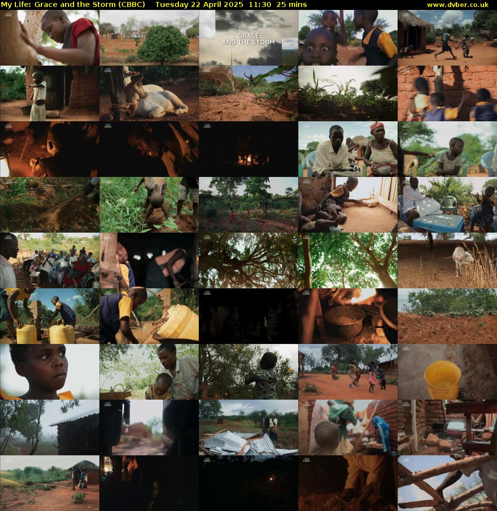 My Life: Grace and the Storm (CBBC) Tuesday 22 April 2025 11:30 - 11:55