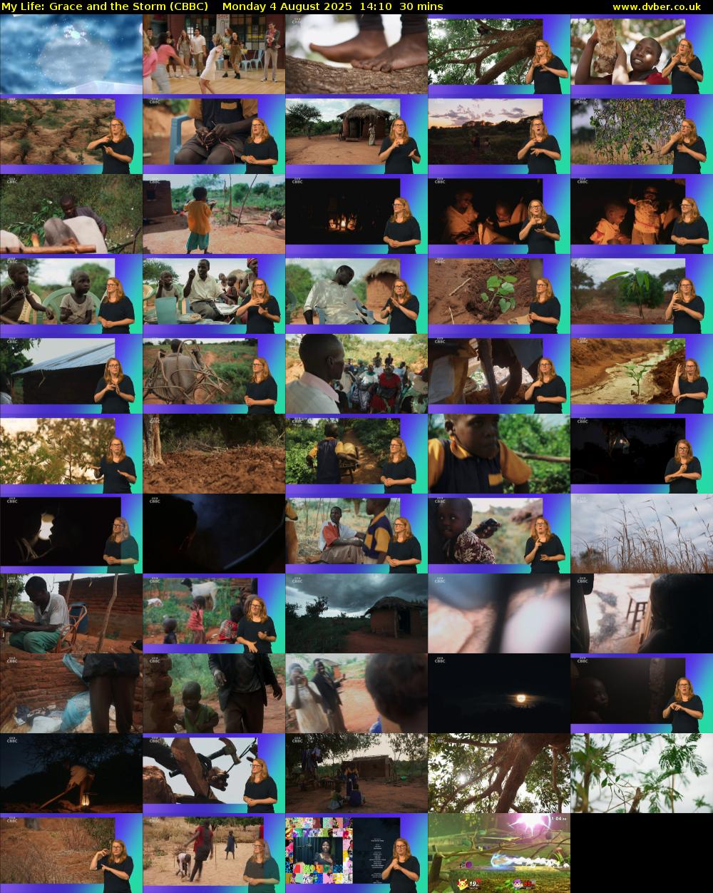 My Life: Grace and the Storm (CBBC) Monday 4 August 2025 14:10 - 14:40