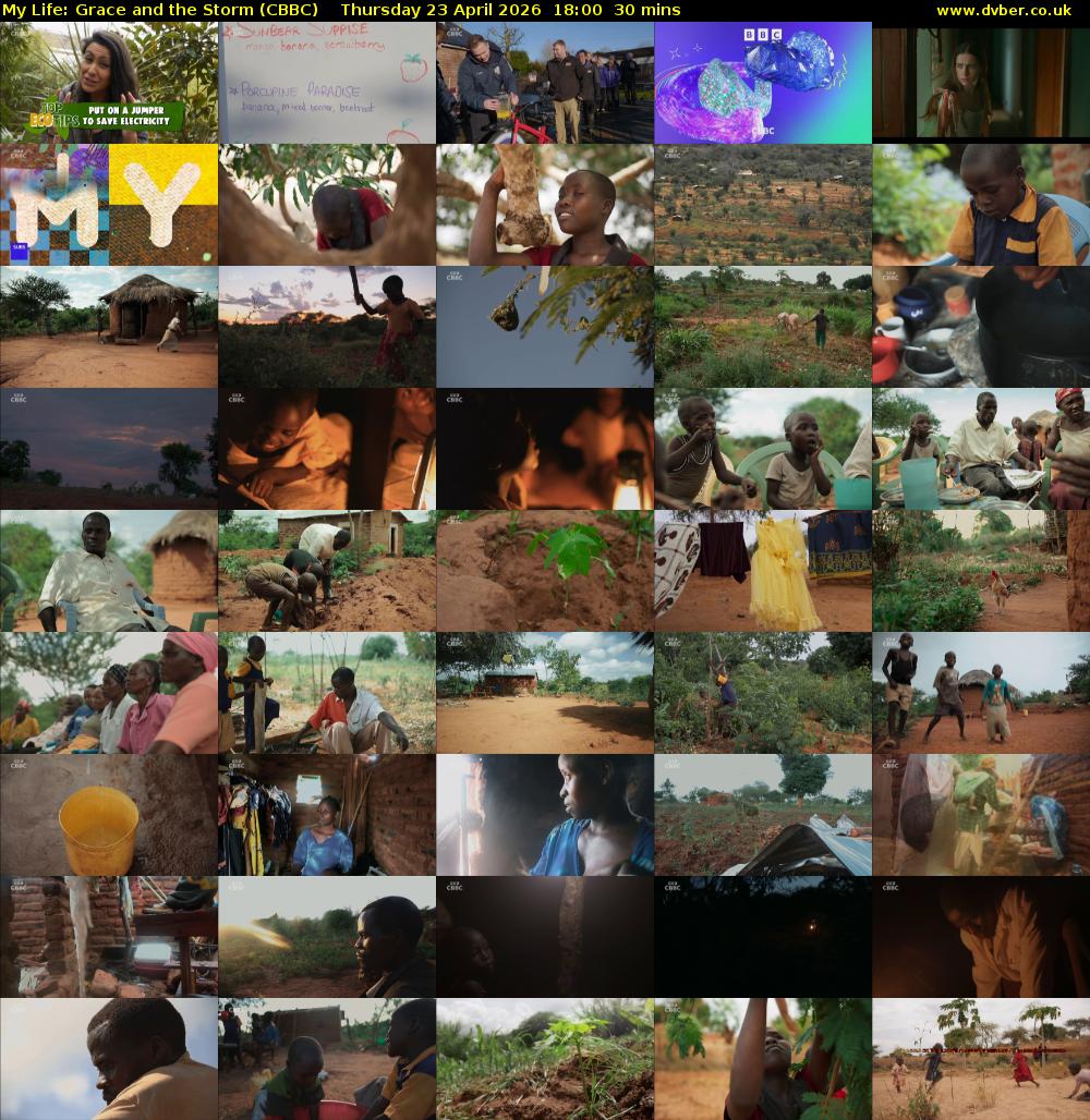 My Life: Grace and the Storm (CBBC) Thursday 23 April 2026 18:00 - 18:30