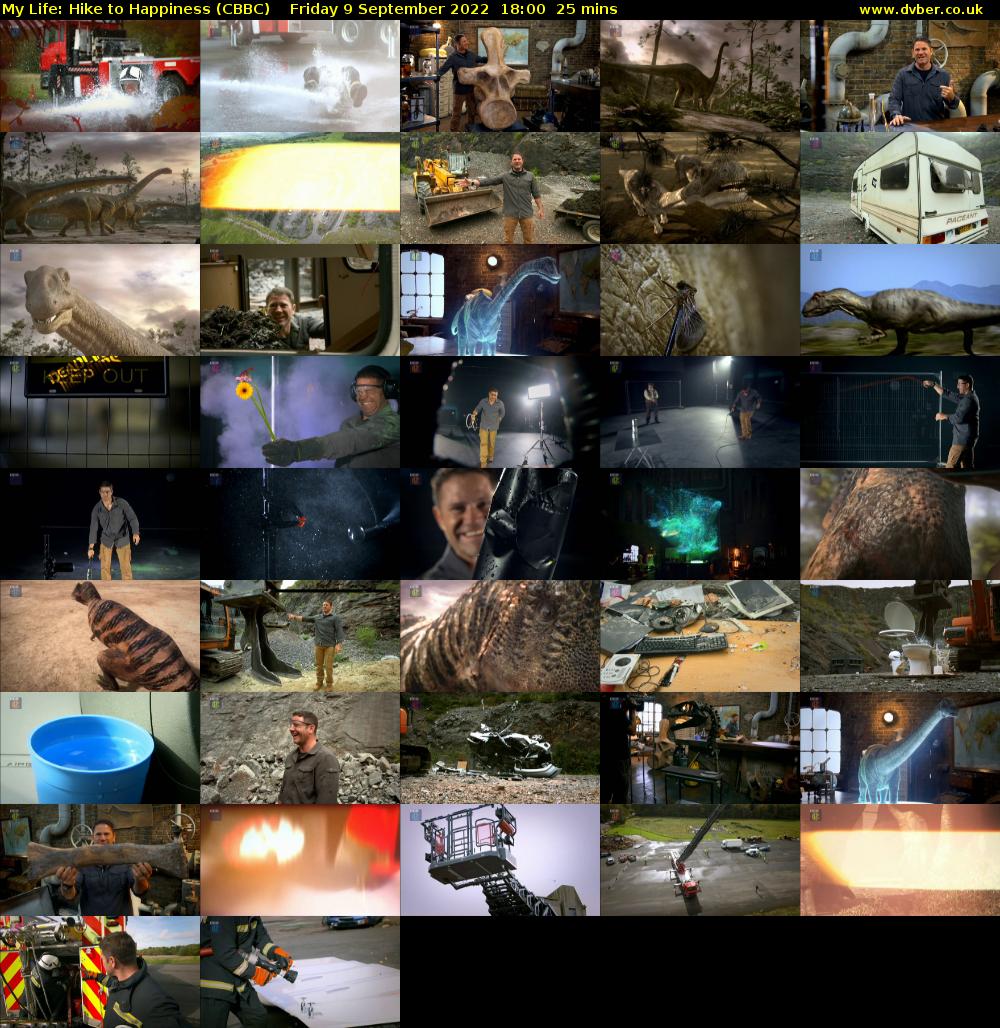 My Life: Hike To Happiness (CBBC) Friday 9 September 2022 18:00 - 18:25