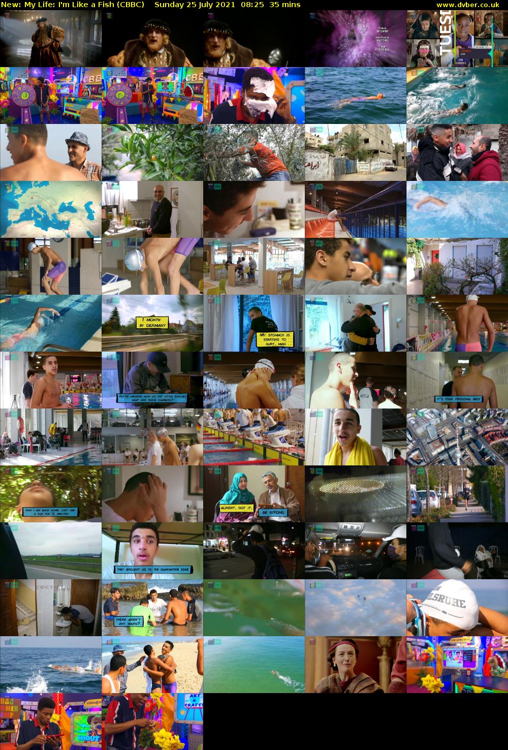 My Life: I'm Like a Fish (CBBC) Sunday 25 July 2021 08:25 - 09:00