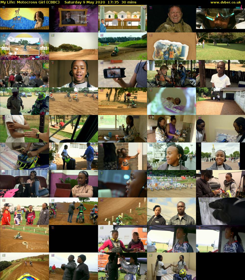 My Life: Motocross Girl (CBBC) Saturday 9 May 2020 17:35 - 18:05