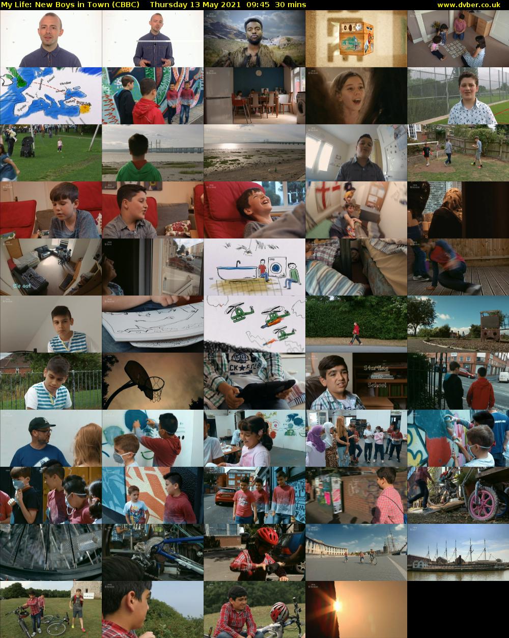 My Life: New Boys in Town (CBBC) Thursday 13 May 2021 09:45 - 10:15
