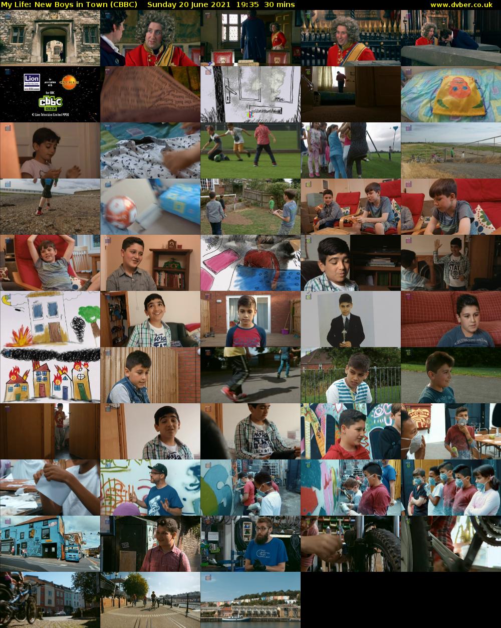My Life: New Boys in Town (CBBC) Sunday 20 June 2021 19:35 - 20:05
