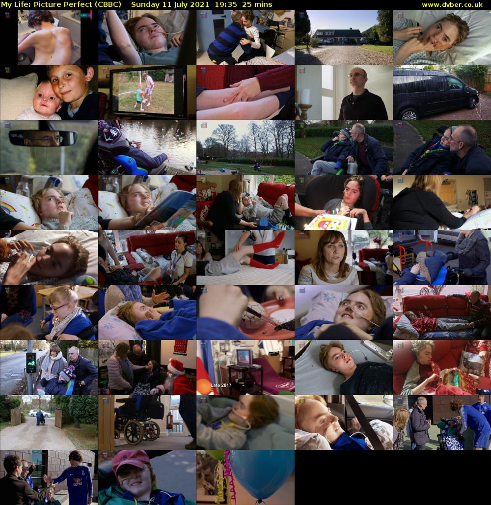 My Life: Picture Perfect (CBBC) Sunday 11 July 2021 19:35 - 20:00