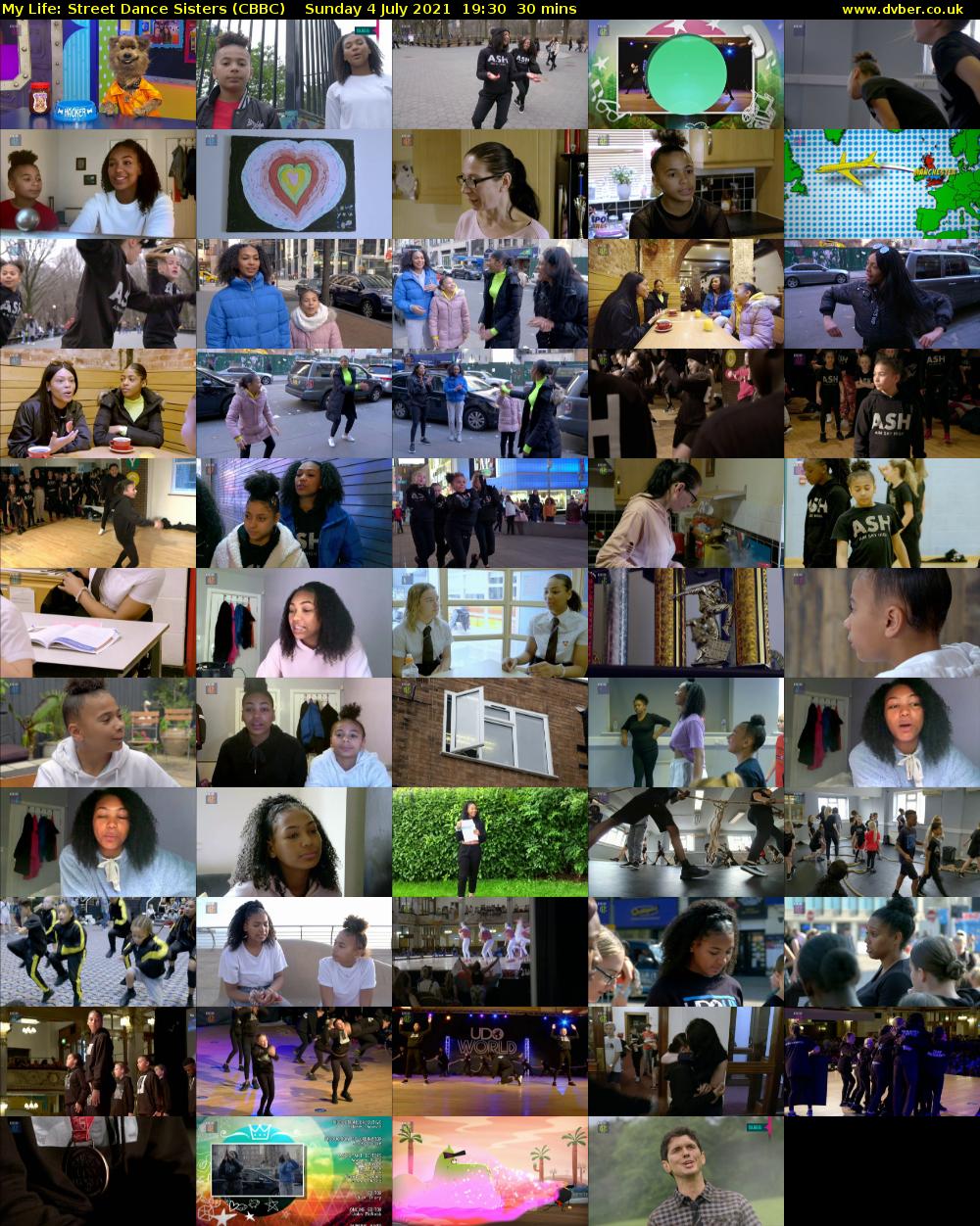 My Life: Street Dance Sisters (CBBC) Sunday 4 July 2021 19:30 - 20:00