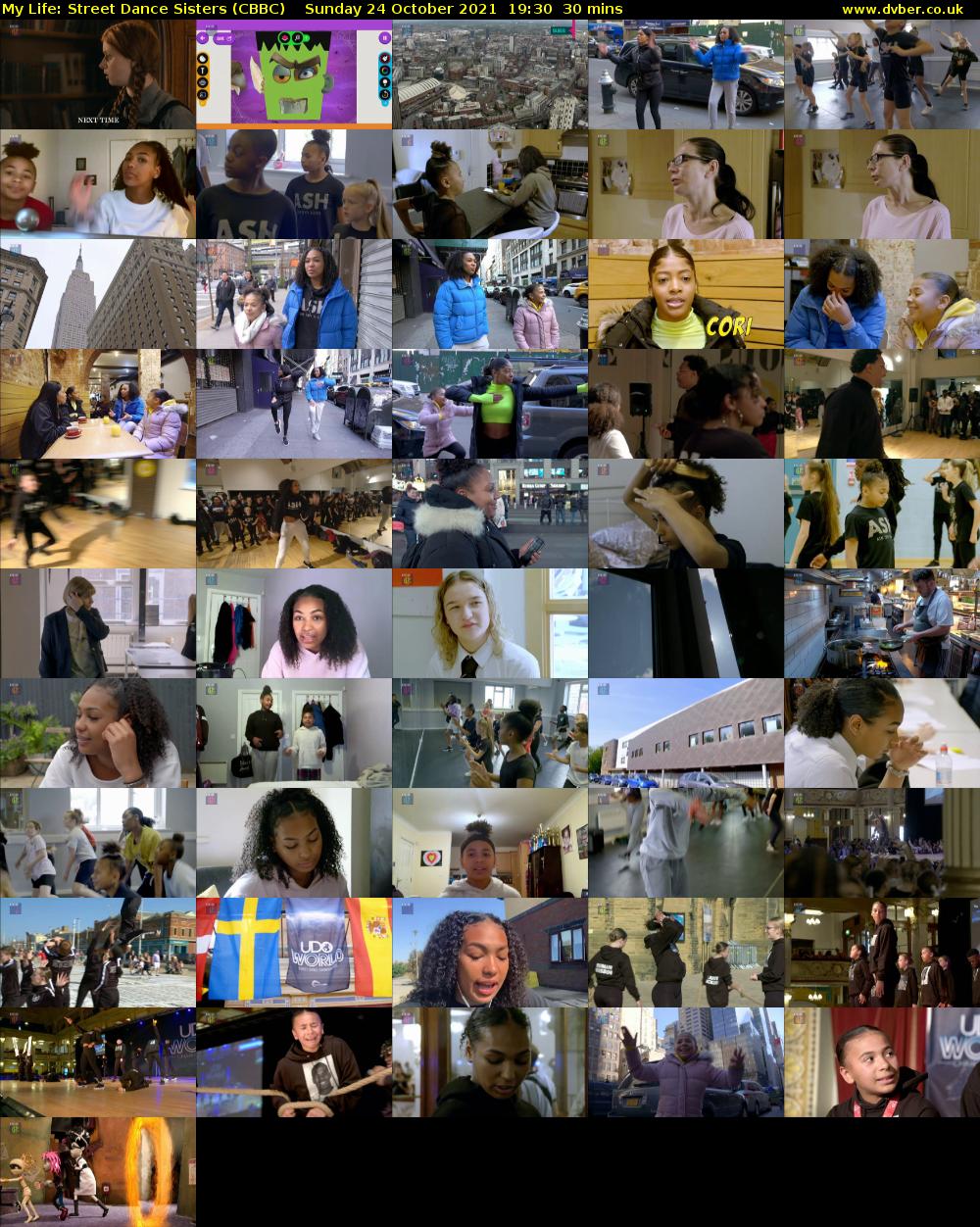 My Life: Street Dance Sisters (CBBC) Sunday 24 October 2021 19:30 - 20:00