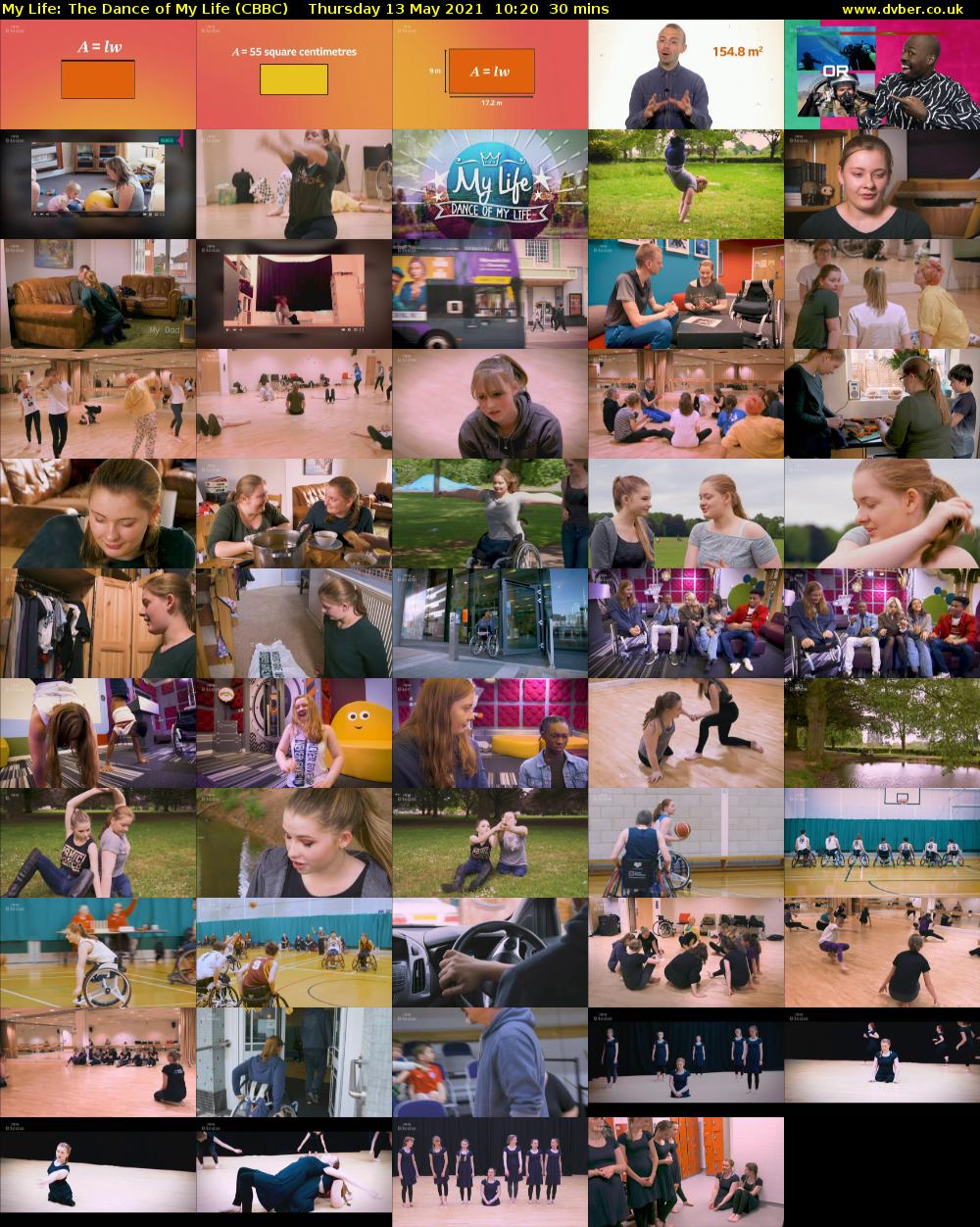 My Life: The Dance of My Life (CBBC) Thursday 13 May 2021 10:20 - 10:50