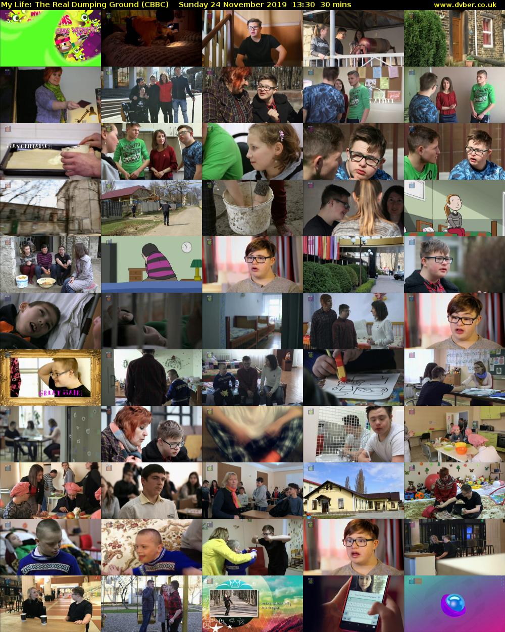 My Life: The Real Dumping Ground (CBBC) Sunday 24 November 2019 13:30 - 14:00