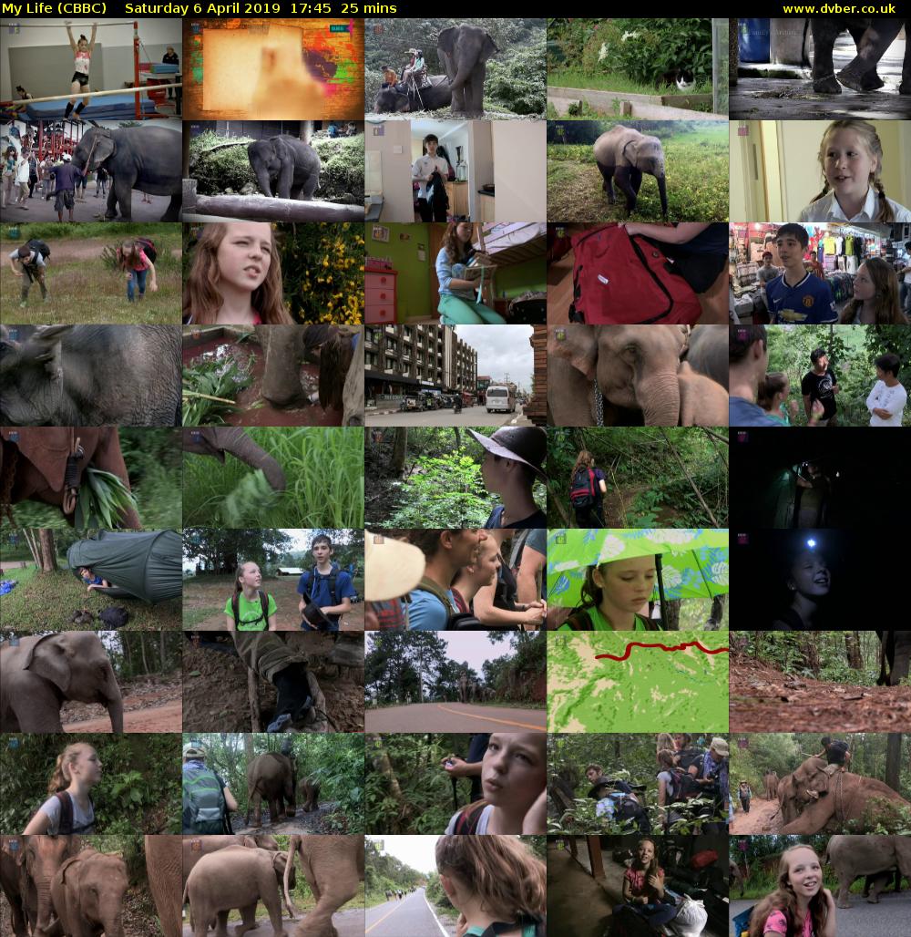 My Life (CBBC) Saturday 6 April 2019 17:45 - 18:10