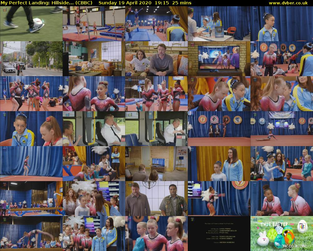 My Perfect Landing: Hillside... (CBBC) Sunday 19 April 2020 19:15 - 19:40