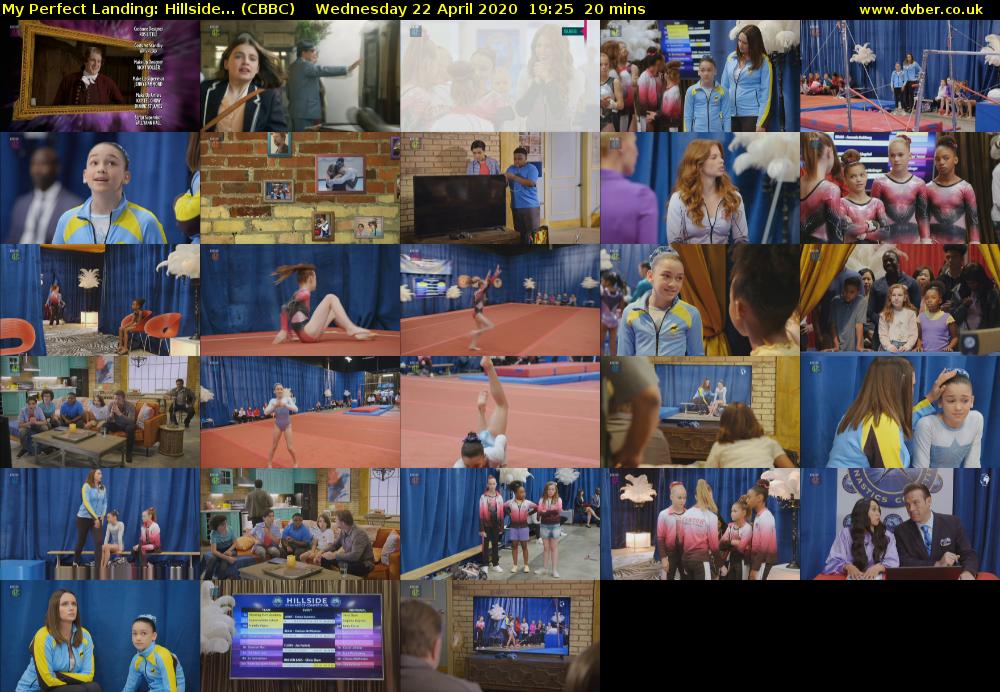 My Perfect Landing: Hillside... (CBBC) Wednesday 22 April 2020 19:25 - 19:45