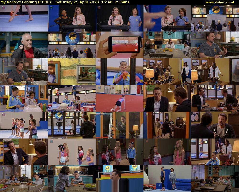 My Perfect Landing (CBBC) Saturday 25 April 2020 15:40 - 16:05