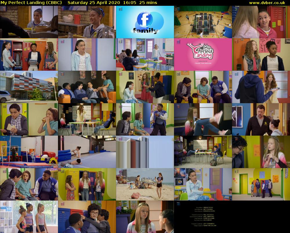 My Perfect Landing (CBBC) Saturday 25 April 2020 16:05 - 16:30