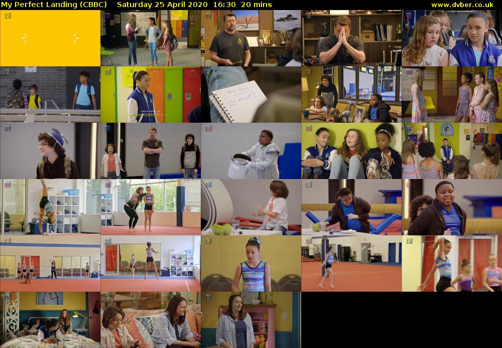 My Perfect Landing (CBBC) Saturday 25 April 2020 16:30 - 16:50