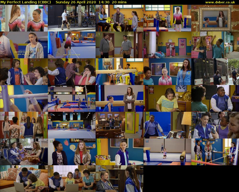 My Perfect Landing (CBBC) Sunday 26 April 2020 14:30 - 14:50