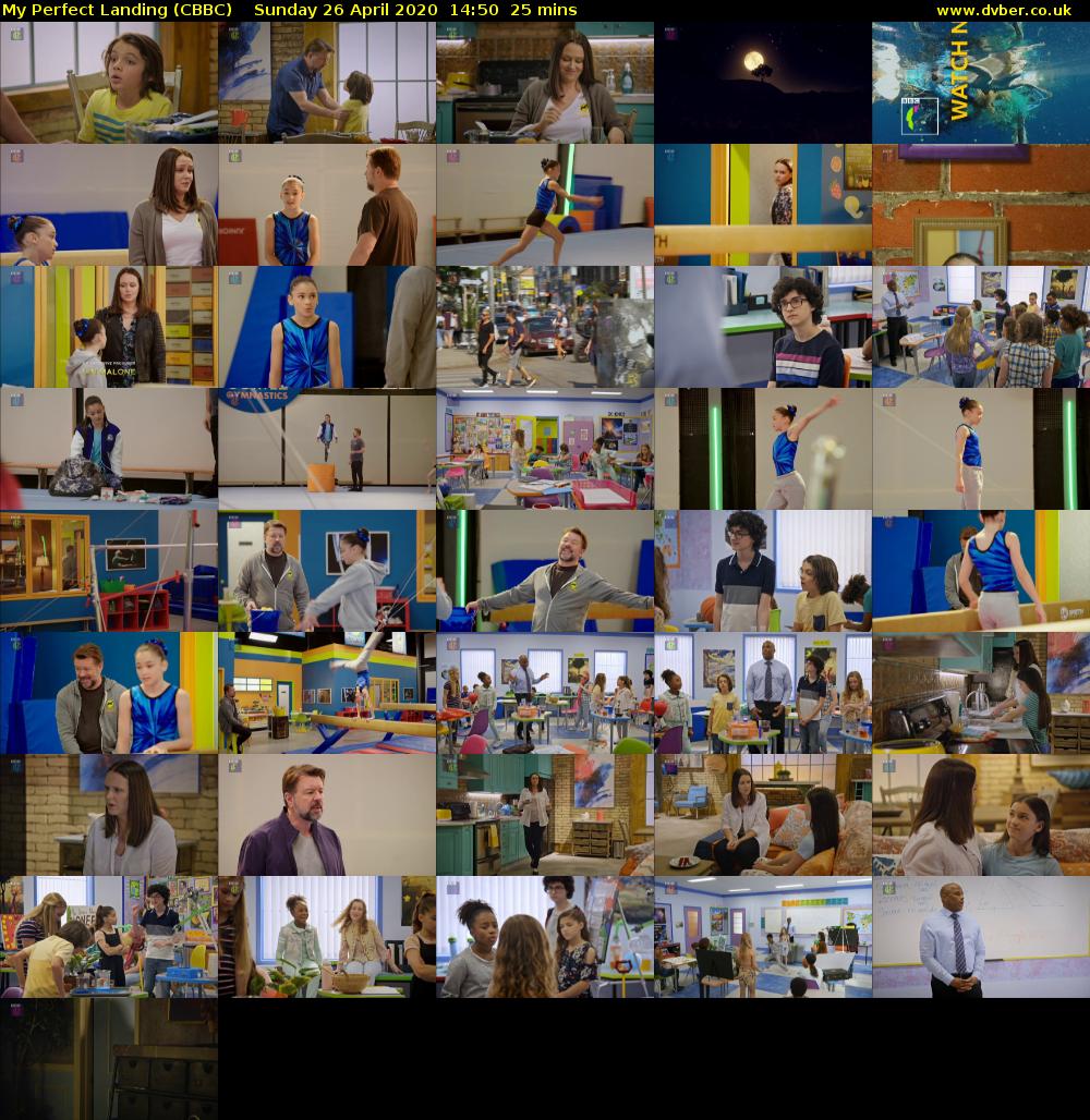 My Perfect Landing (CBBC) Sunday 26 April 2020 14:50 - 15:15