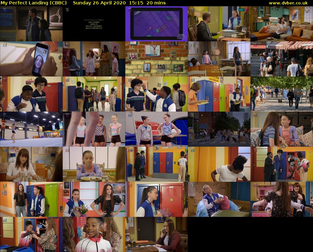 My Perfect Landing (CBBC) Sunday 26 April 2020 15:15 - 15:35