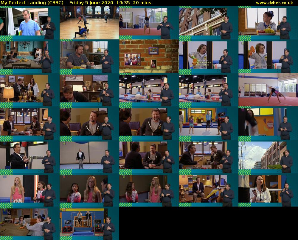 My Perfect Landing (CBBC) Friday 5 June 2020 14:35 - 14:55