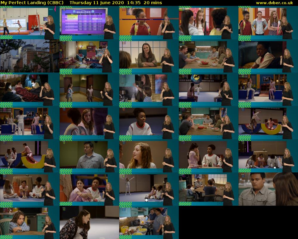 My Perfect Landing (CBBC) Thursday 11 June 2020 14:35 - 14:55