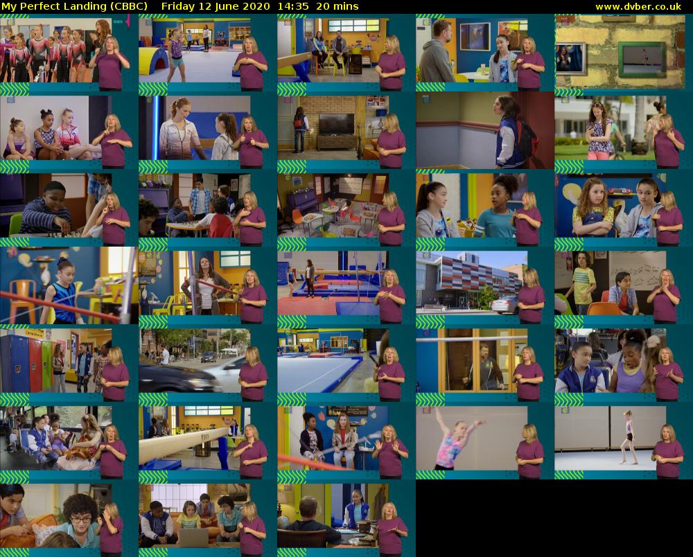 My Perfect Landing (CBBC) Friday 12 June 2020 14:35 - 14:55