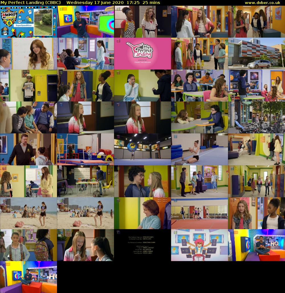 My Perfect Landing (CBBC) Wednesday 17 June 2020 17:25 - 17:50