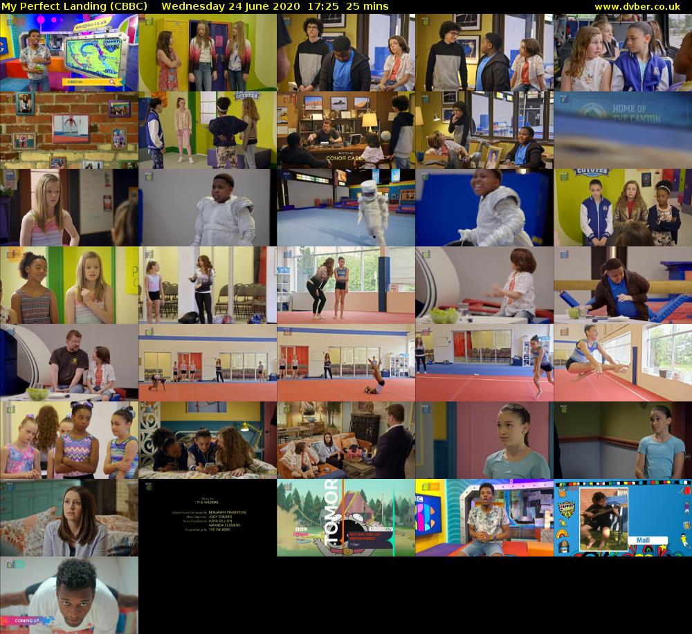 My Perfect Landing (CBBC) Wednesday 24 June 2020 17:25 - 17:50