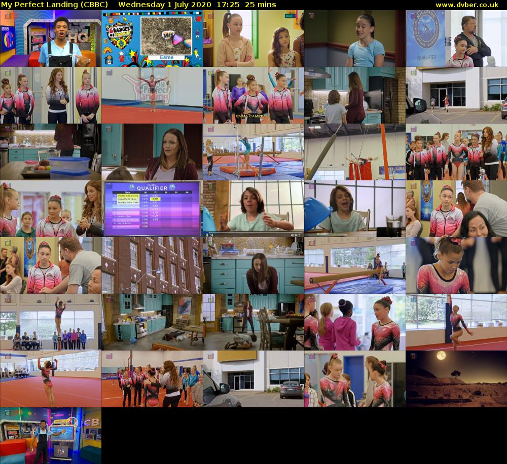 My Perfect Landing (CBBC) Wednesday 1 July 2020 17:25 - 17:50