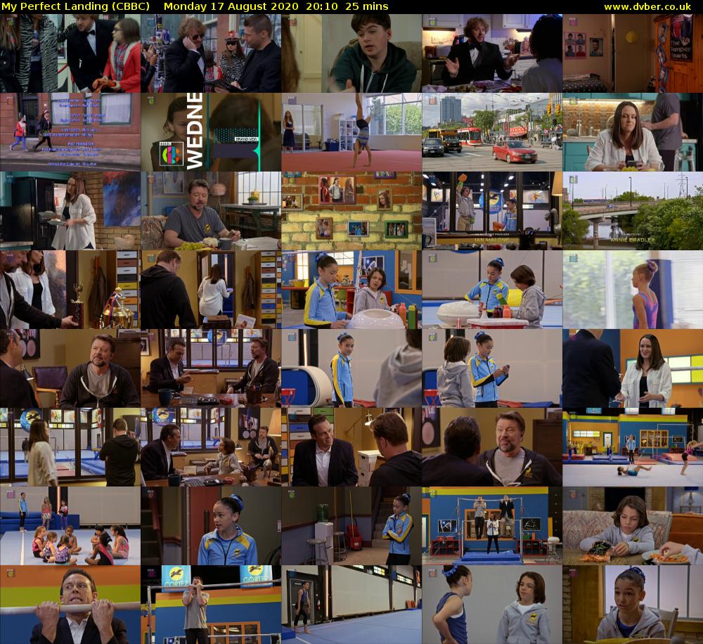 My Perfect Landing (CBBC) Monday 17 August 2020 20:10 - 20:35