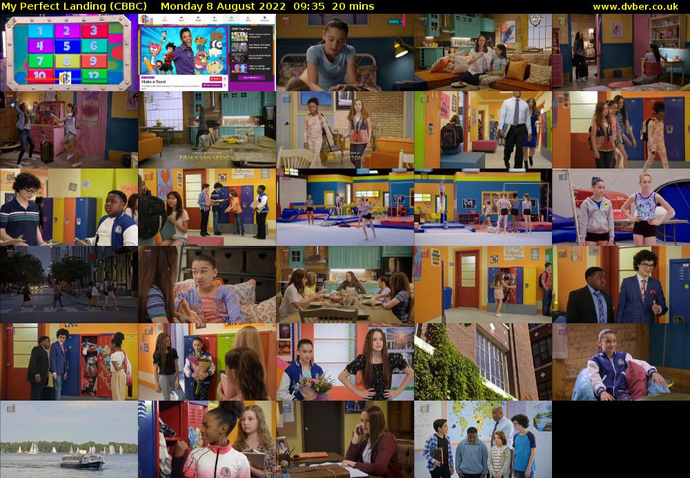 My Perfect Landing (CBBC) Monday 8 August 2022 09:35 - 09:55