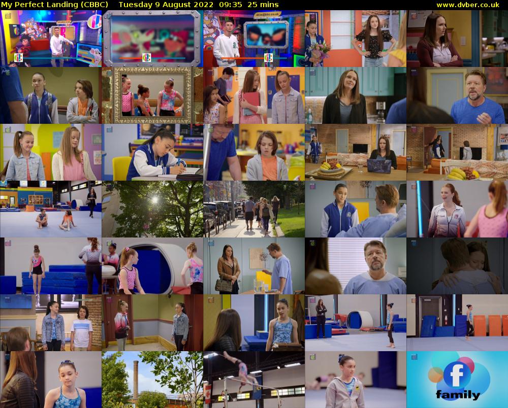 My Perfect Landing (CBBC) Tuesday 9 August 2022 09:35 - 10:00